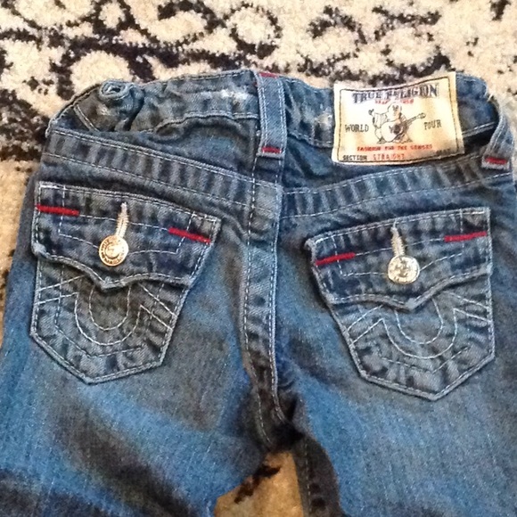 Toddlers true religion jeans excellent condition - Picture 3 of 8